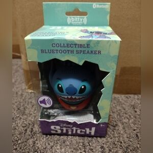 Disney Stitch Collectible Bitty Bluetooth Speaker - Blue and Red